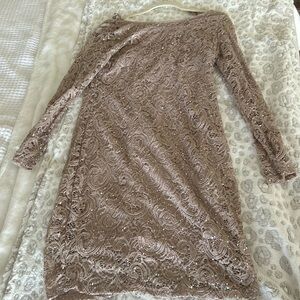 Beautiful Marina sequin long sleeve dress